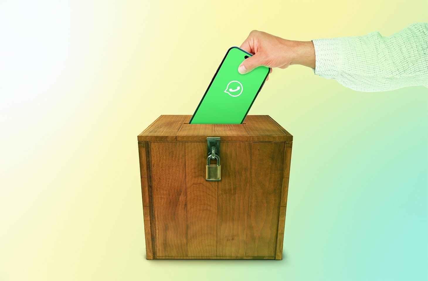 فیشینگ واتساپی با ترفند رأی‌گیری جعلی